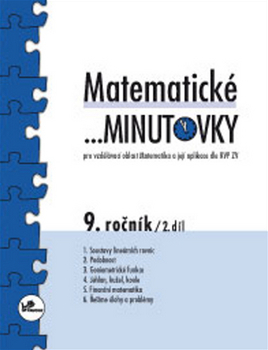 Matematické …minutovky 9. ročník / 2. díl