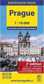 Prague - la carte des couriosités touristiques