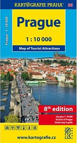 Prague - Map of Tourist Attractions