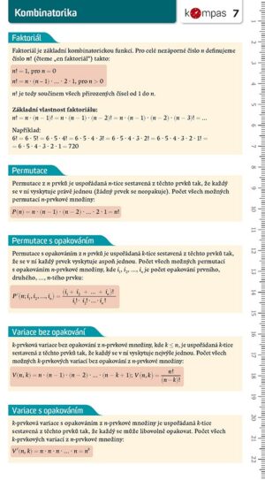 Matematika s přehledem 7 – Kombinatorika