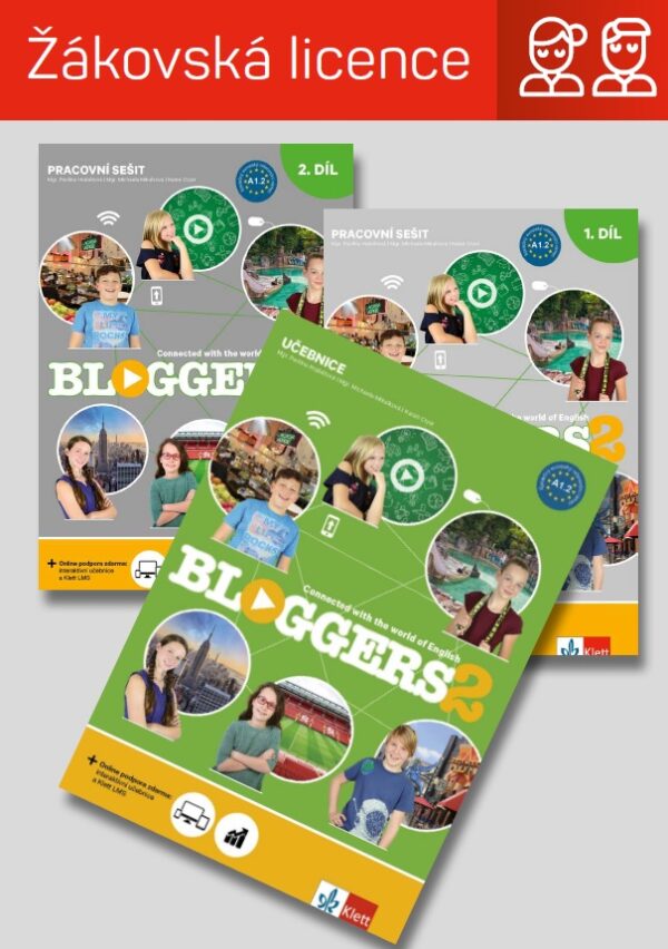 Bloggers 2 – učeb. s prac. sešitem – žák 18 měsíců