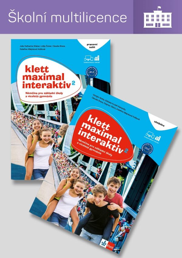 Klett Maximal int. 2 – učeb. s prac. seš. – školní multilicence neomezená