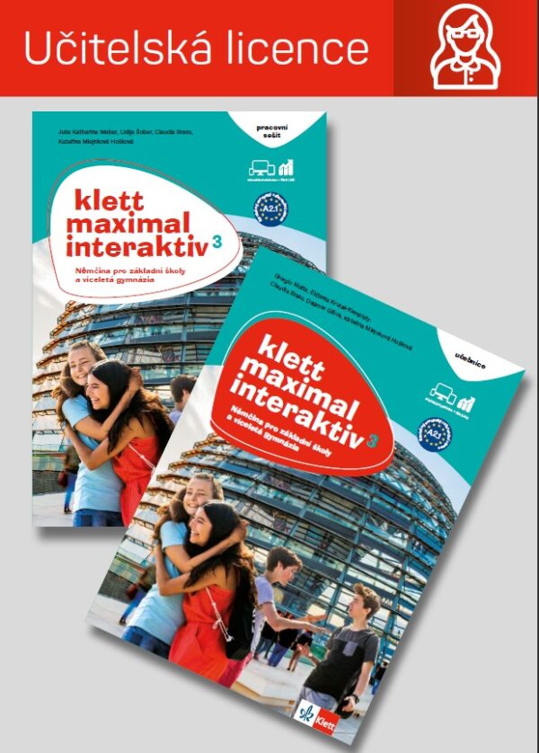 Klett Maximal int. 3 – učeb. s prac. seš. – učitel 5 let