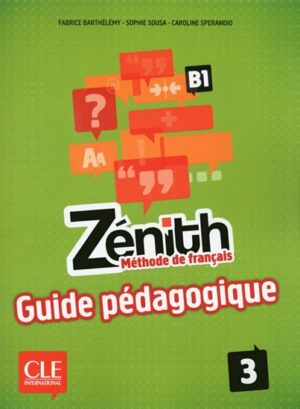 ZENITH 3 GUIDE PEDAGOGIQUE