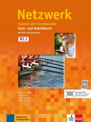 Netzwerk B1.1 – Kurs/Arbeitsbuch + 2CD + DVD Teil 1 - doprodej