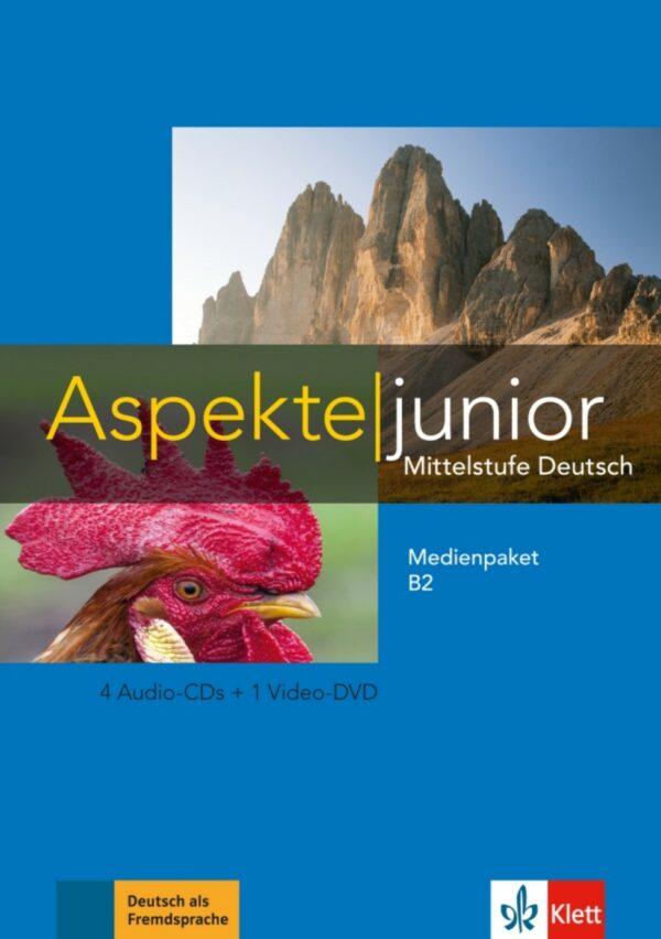 Aspekte junior 2 (B2) – Medienpaket (4CD + DVD)