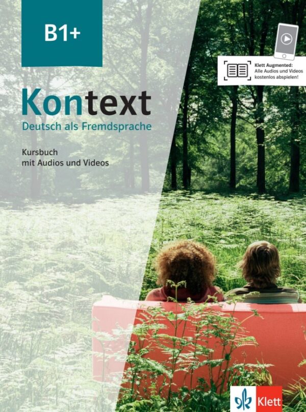 Kontext 1 (B1+) – Kursbuch mit Audios u. Videos