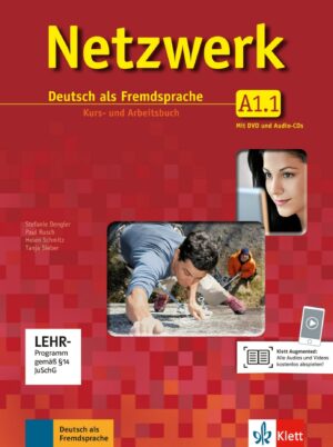 Netzwerk A1.1 – Kurs/Arbeitsbuch + 2CD + DVD Teil 1 - doprodej