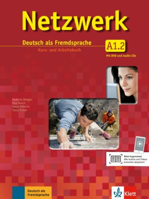 Netzwerk A1.2 – Kurs/Arbeitsbuch + 2CD + DVD Teil 2 - doprodej