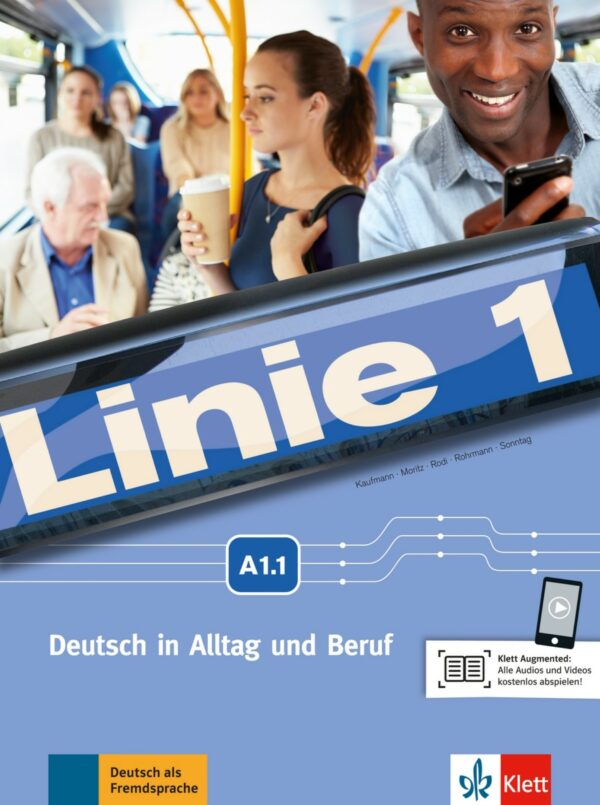 Linie 1 - A1.1 – Kurs/Übungsbuch + MP3 + videoclips