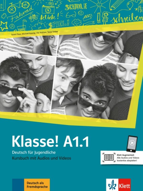 Klasse A1.1 – Kursbuch mit Audios und Videos online