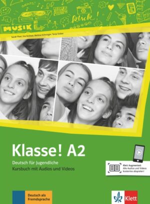 Klasse! 2 (A2) – Kursbuch mit Audios und Videos