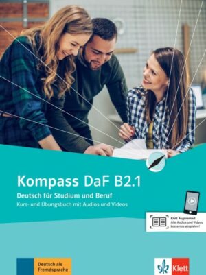 Kompass DaF 2 (B2.1) – Kurs-/Übungsbuch – Teil 1