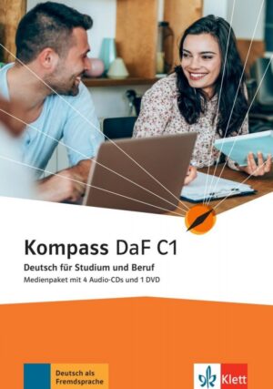 Kompass DaF 3 (C1) – Medienpaket (4CDs + 1DVD)