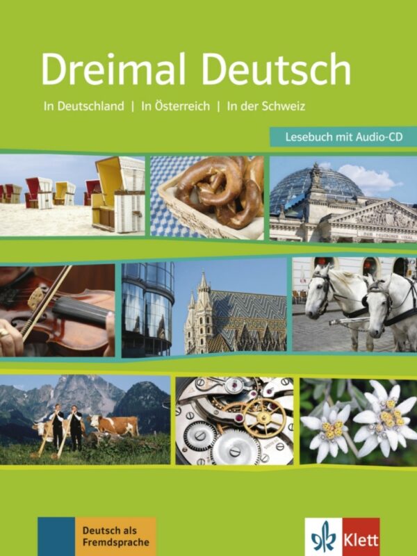 Dreimal Deutsch Neu – Lesebuch + CD