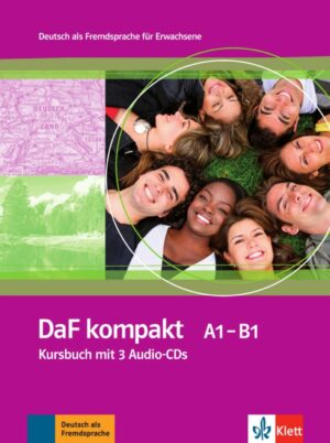 DaF Kompakt A1-B1 – Kursbuch + 3CD