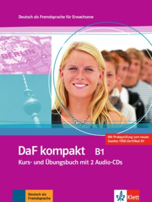 DaF Kompakt 3 (B1) – Kurs/Übungsbuch + 2CD - doprodej