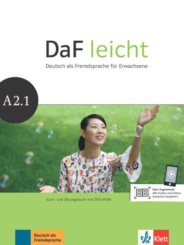 DaF leicht A2.1 – Kurs/Arbeitsbuch + DVD-Rom