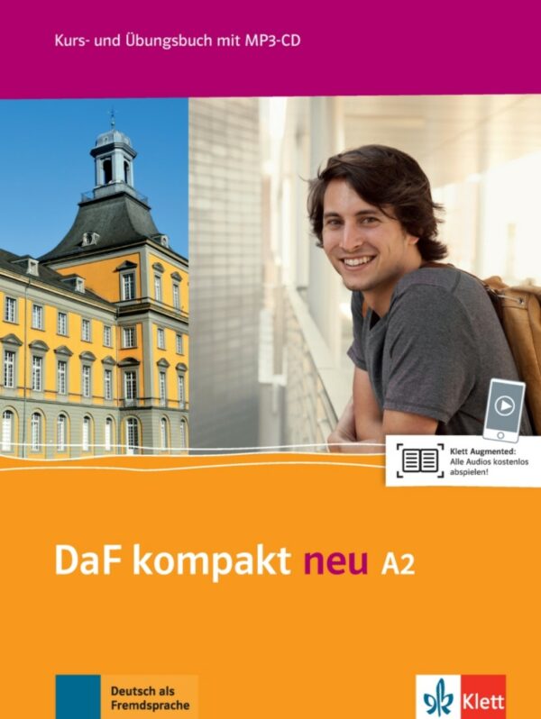 DaF Kompakt neu 2 (A2) – Kurs/Übungsbuch + 2CD