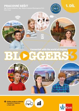 Bloggers 3 (A2.1) – 2dílný prac. sešit + žákovská licence