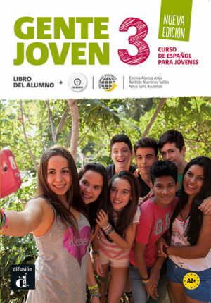 Gente Joven Nueva Ed. 3 (A2+) – Libro del al. + MP3