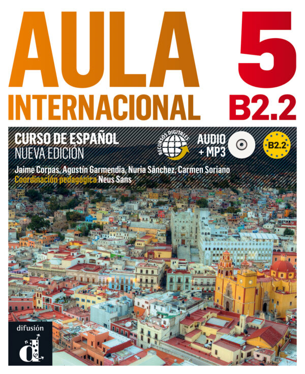 Aula Int. Nueva Ed. 5 (B2.2) – Libro del alumno + MP3