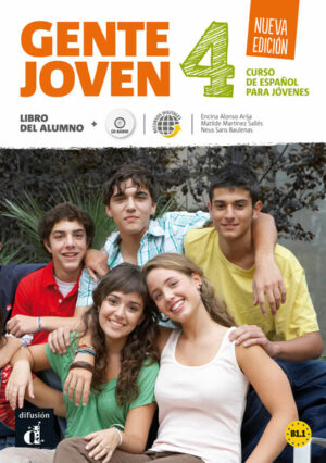 Gente Joven Nueva Ed. 4 (B1.1) – Libro del al. + MP3