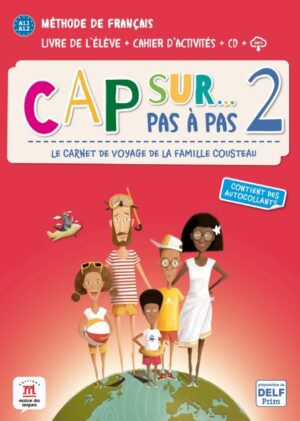 Cap Sur 2 pas à pas (A1.1-A1.2) – Livre + Cahier d'exer.