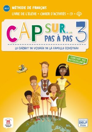 Cap Sur 3 pas à pas (A1.2) – Livre + Cahier d'exer.