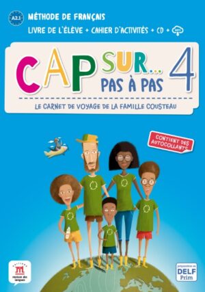 Cap Sur 4 pas à pas (A2.1) – Livre + Cahier d'exer.