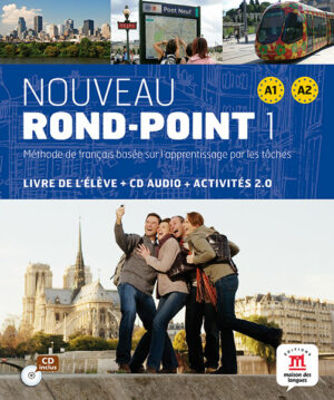 Nouv. Rond-point 1 (A1-A2) – Livre de l'élève + CD