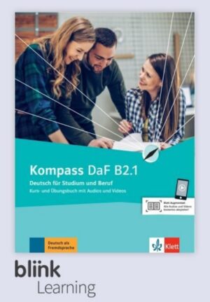 Kompass DaF B2.1 – Kurs/Übungsbuch – učitel 3 roky