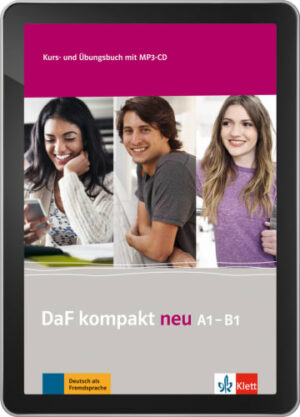 DaF kompakt neu A1-B1 – Kurs/Übungs. Tablet 1 rok